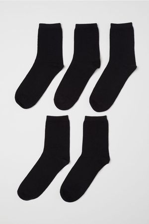 5 пар носков - Черный - Дети | H&M RU