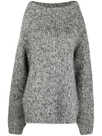There Was One mock-neck chunky-knit Jumper - Farfetch