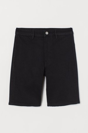 High Bermuda Shorts - Black
