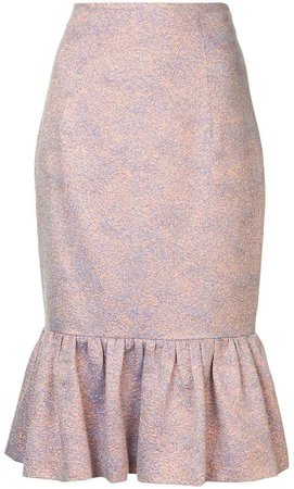 Cause and Effect jacquard skirt