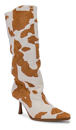Song of Style Bea Boot in Tan & White | REVOLVE