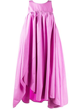 Nina Ricci Asymmetric Midi Dress - Farfetch