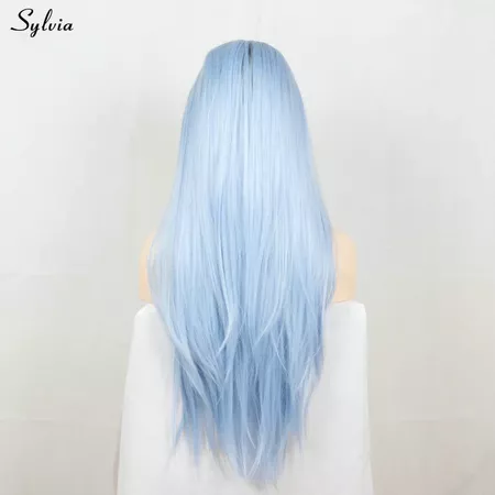 Sylvia-Dark-Root-Ombre-Pastel-Blue-Hairstyle-Long-Straight-Heat-Resistant-Fiber-Women-Hair-Light-Blue.jpg (800×800)