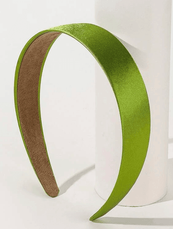 green velvet headband
