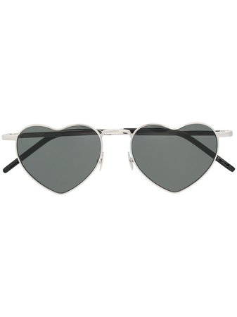 Saint Laurent Eyewear Heart Shaped Sunglasses - Farfetch