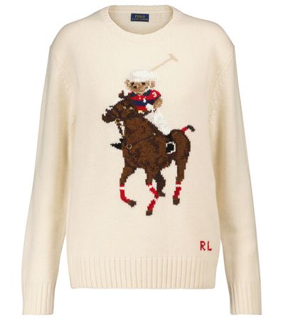 Polo Ralph Lauren - Polo Bear wool and cashmere sweater | Mytheresa