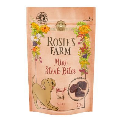 Rosie's Farm Snacks "Mini Steak Bites" Rind günstig kaufen | zooplus