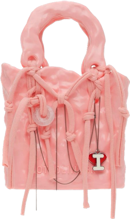 ottolinger ceramic bag in pink