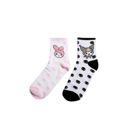 Sanrio My Melody & Kuromi Mismatched Socks