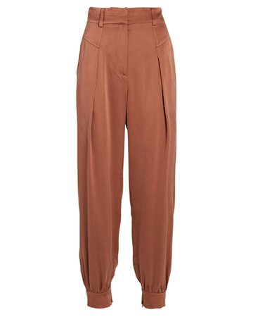 INTERMIX Private Label Raleigh Silk Tapered Pants | INTERMIX®