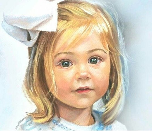 painting portrait of kid - Google Search