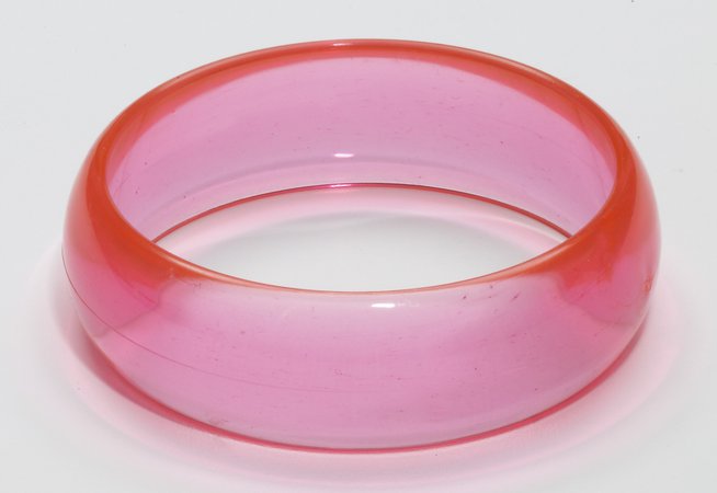 Club Candy Transparent Costume Bracelet Pink