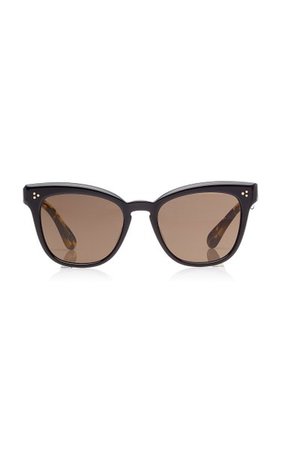 Marianela Cat-Eye Acetate Sunglasses By Oliver Peoples | Moda Operandi