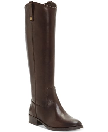 INC International Concepts INC Fawne Riding Leather Boots , Created for Macy's & Reviews - Boots - Shoes - Macy's