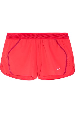 Nike | Aeroswift mesh-trimmed Dri-FIT stretch-shell shorts | NET-A-PORTER.COM