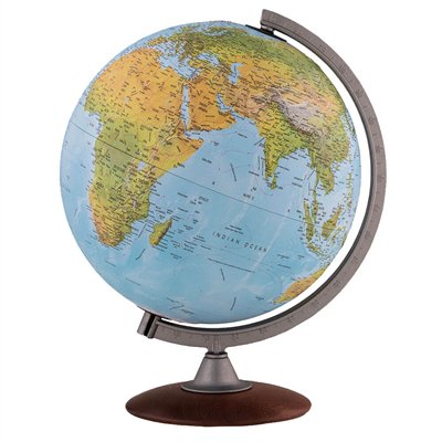 Tactile Raised Relief Globe | Desktop Globes | UltimateGlobes.com