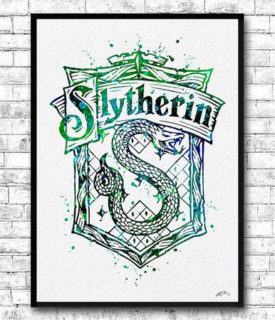 slytherin house crest art - Google Search