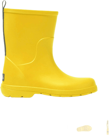 totes yellow rainboot