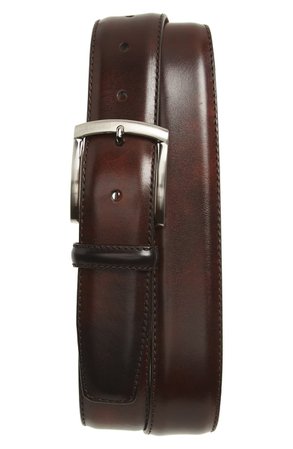 Magnanni Tanner Leather Belt | Nordstrom