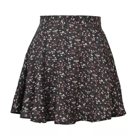 Cute Skirts   Mini Fashion Floral A-Line Skirt