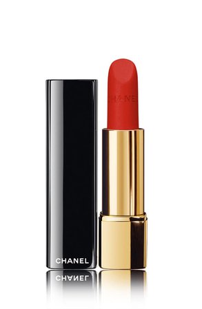 Lipstick CHANEL ROUGE ALLURE VELVET Rouge Feu Luminous Matte Lip Colour | Nordstrom