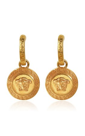 Gold-Tone Earrings by Versace | Moda Operandi