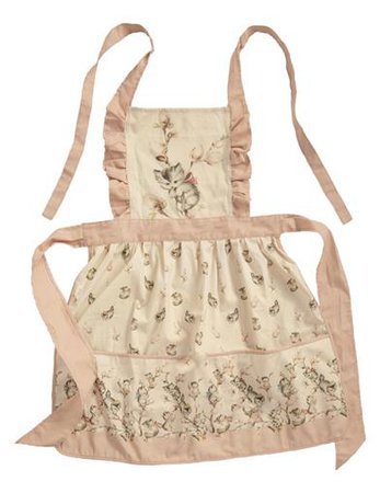 PUSSY WILLOWS APRON | Victorian Trading Co.