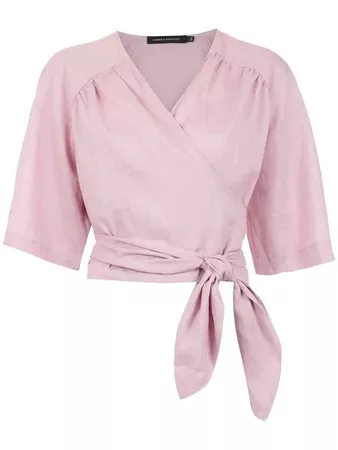 Andrea Marques cropped blouse $326 - Buy Online - Mobile Friendly, Fast Delivery, Price