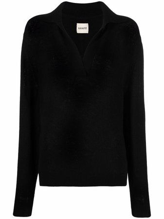 Shop KHAITE Jo pullover jumper with Express Delivery - FARFETCH