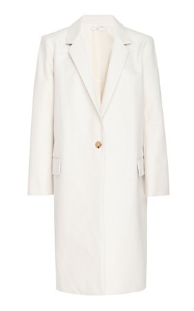 Cotton Twill Straight Coat by Co | Moda Operandi