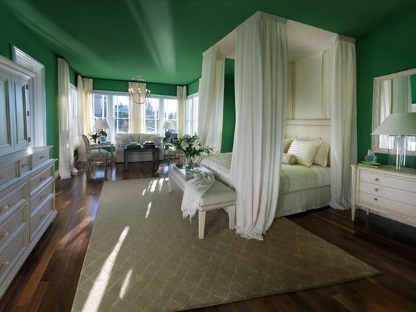 Mansion Green Bedroom