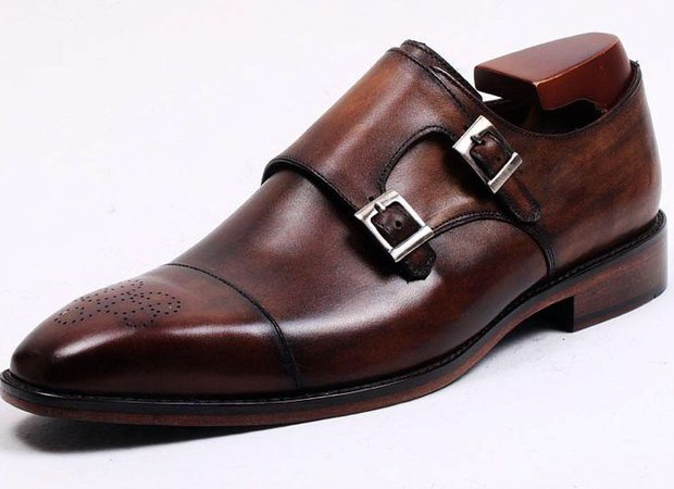 brown dress shoe
