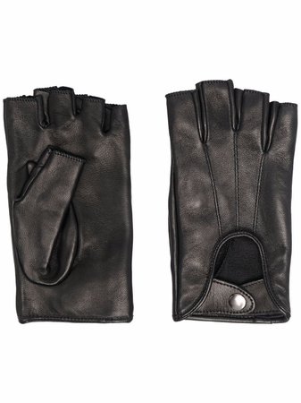 Manokhi Fingerless Button Gloves - Farfetch