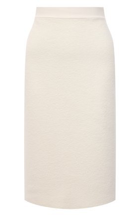Женская кремовая шерстяная юбка BOTTEGA VENETA — купить за 99500 руб. в интернет-магазине ЦУМ, арт. 665904/V0ZR0