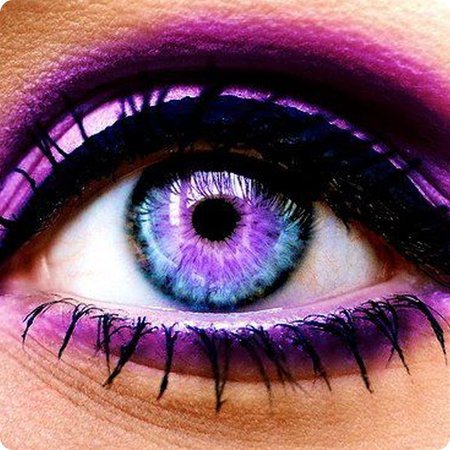 purple eye contacts