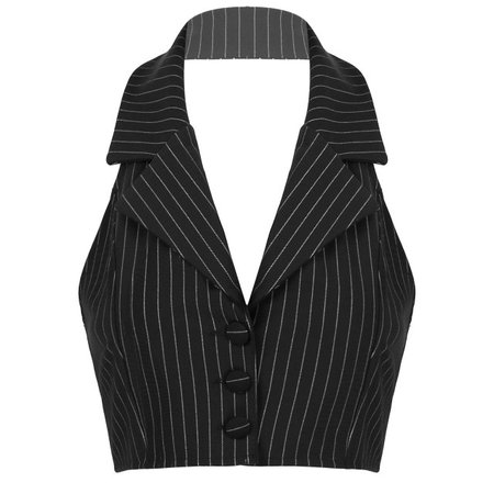 Womens-Stripe-Vests-Elegant
