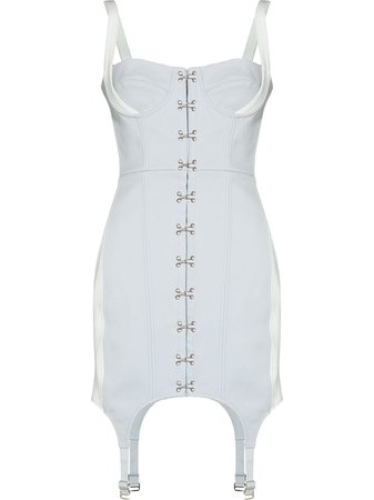 Dion Lee corset-style Sweetheart Neck Dress - Farfetch