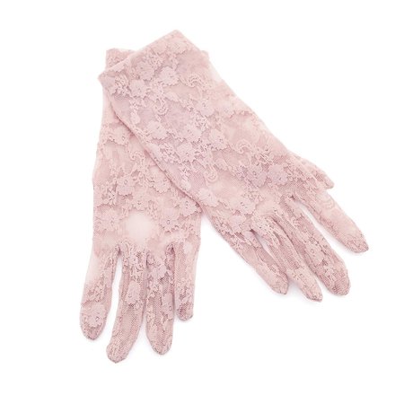 lace pink gloves - Google Search