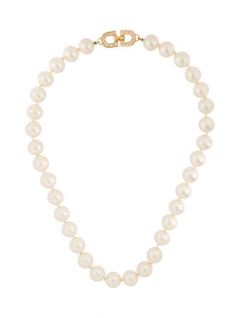 Christian Dior Pearl Necklace