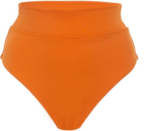 Palm Baja High-Waisted Brief Bikini Bottom