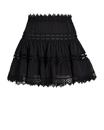 Charo Ruiz Greta Lace Mini Skirt | INTERMIX®