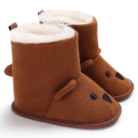 Winter Bear Baby Boots – Cozy Nursery