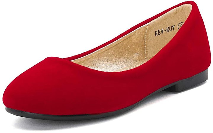 Amazon.com | DREAM PAIRS Muy Girls Dress Shoes Slip on Ballerina Flats | Flats