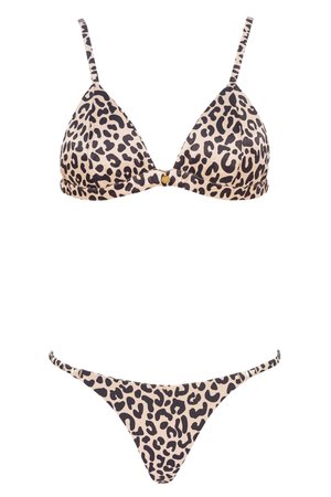 Delight Underwear Set - Latte Leopard | Gooseberry Intimates
