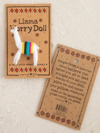 Worry Doll|Llama – Natural Life
