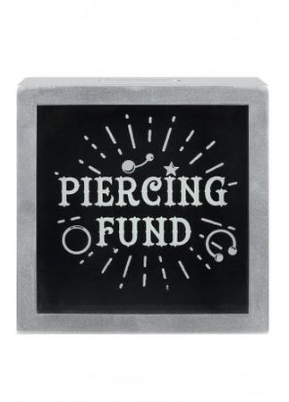Piercing Fund Money Box | Attitude Clothing