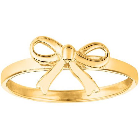 Gold Ribbon Ring