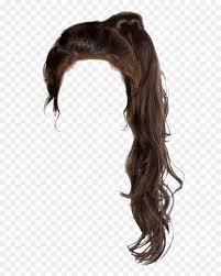 half ponytail short hair png