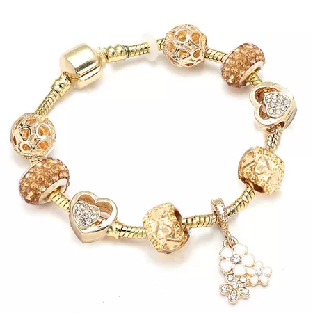 pandora bracelets gold
