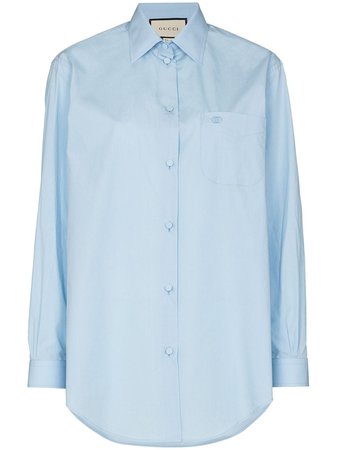 Gucci button-up long-sleeve Shirt - Farfetch